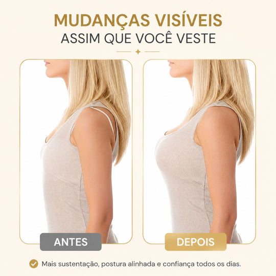 Secret™ — Sutiã Adesivo Com Suporte Efeito Silicone (Compre 1 Leve 2)