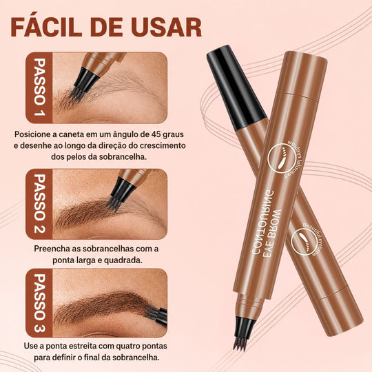 Caneta Efeito Micropigmentação A Prova D'Àgua (PAGUE 1 LEVE 2)