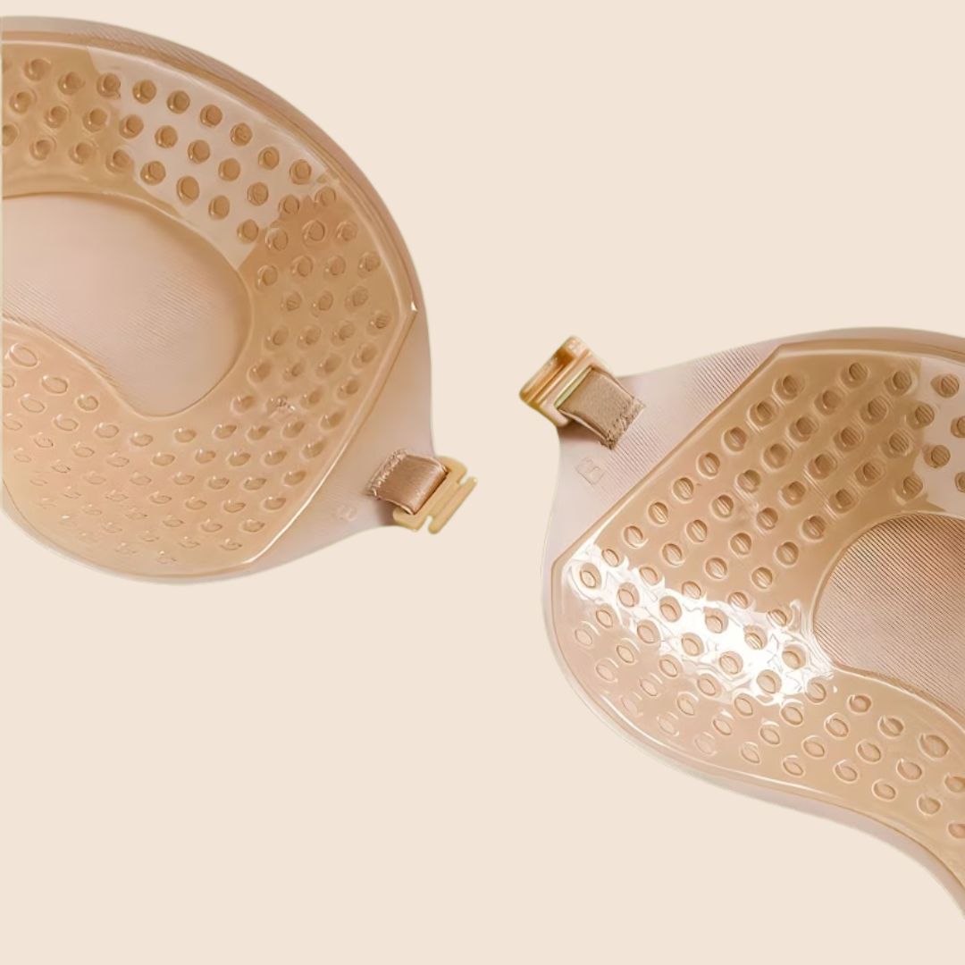 Secret™ — Sutiã Adesivo Com Suporte Efeito Silicone (Compre 1 Leve 2)