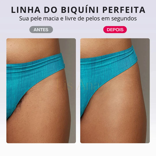 Depilador Para a Virilha 2 em 1 à Prova D’Água Indolor Oferta